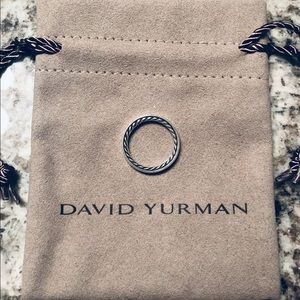 David Yurman Sterling Silver Cable Ring